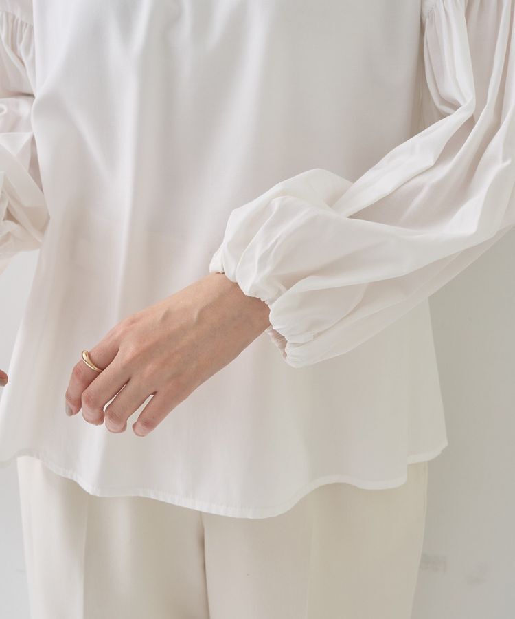 YECCA VECCA「ブレードトリミングブラウス」|シャツ・ブラウス|