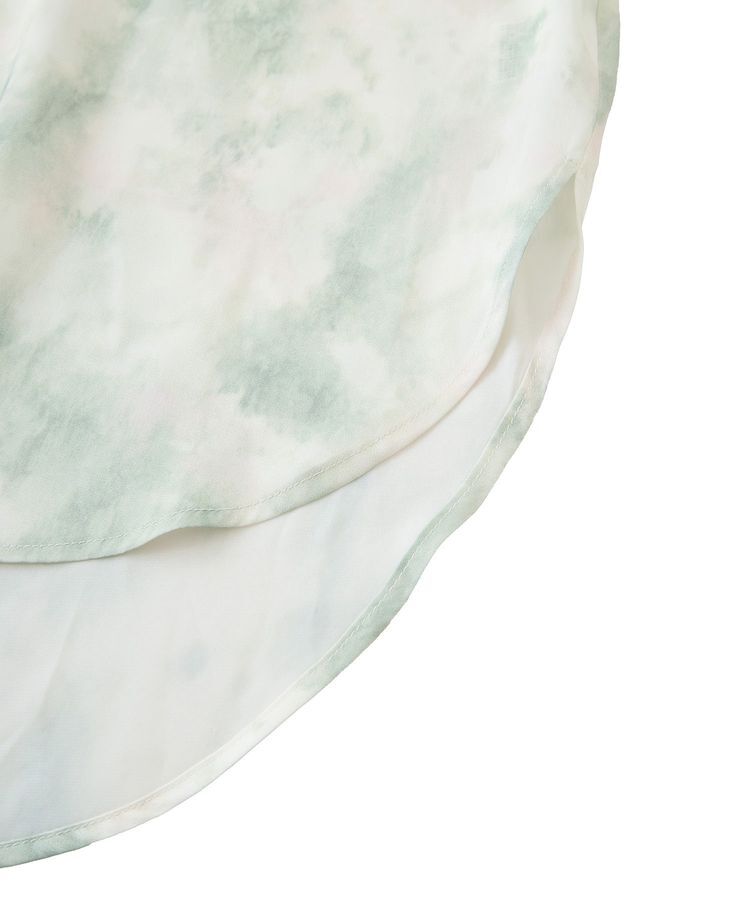 GARAGE OF GOOD CLOTHING「プリント柄袖ボリュームタックシャツ」|シャツ・ブラウス|