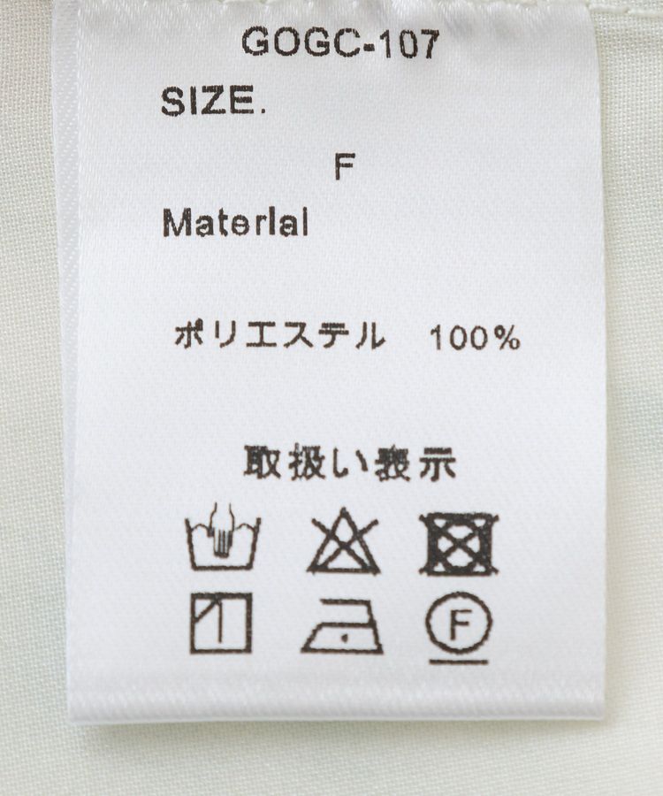 GARAGE OF GOOD CLOTHING「プリント柄袖ボリュームタックシャツ」|シャツ・ブラウス|