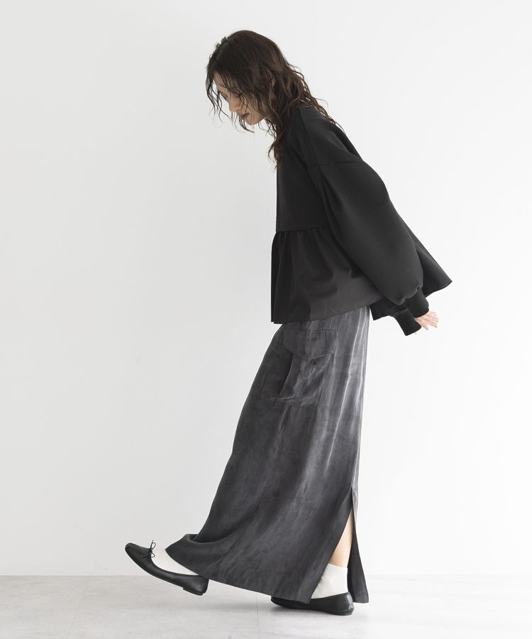 GARAGE OF GOOD CLOTHING「異素材MIXモックネックプルオーバー」|Tシャツ・カットソー|