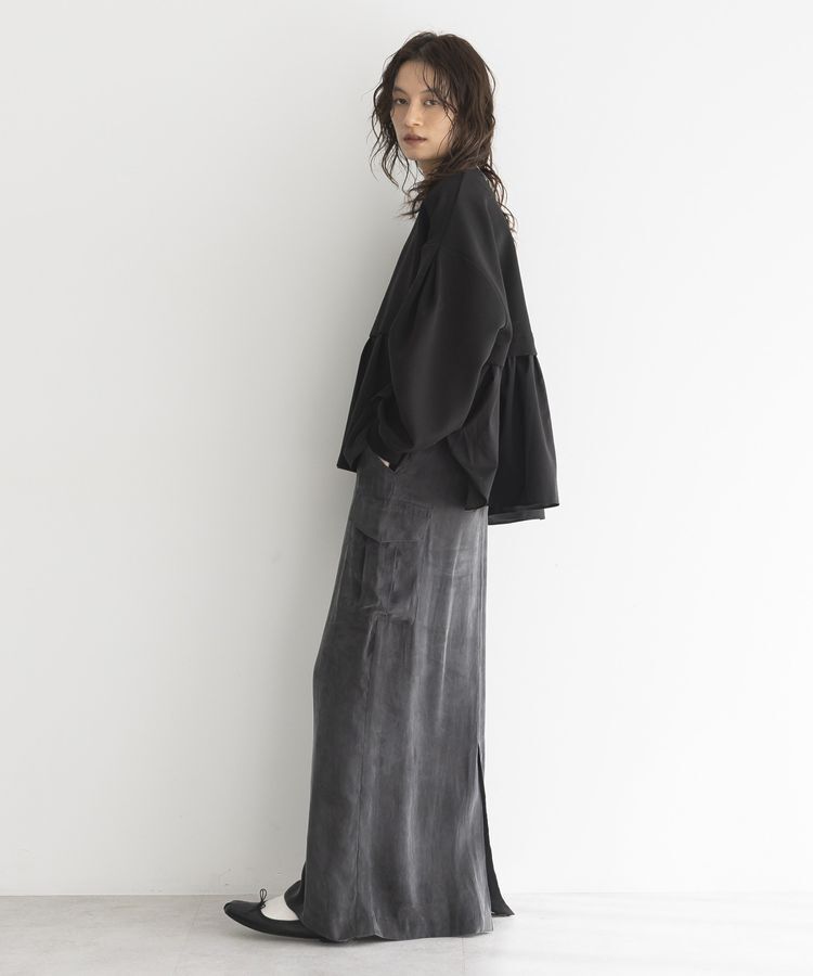 GARAGE OF GOOD CLOTHING「異素材MIXモックネックプルオーバー」|Tシャツ・カットソー|