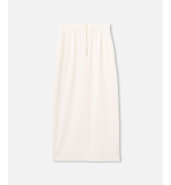 allureville「デニムライクスリットスカート」|タイト|