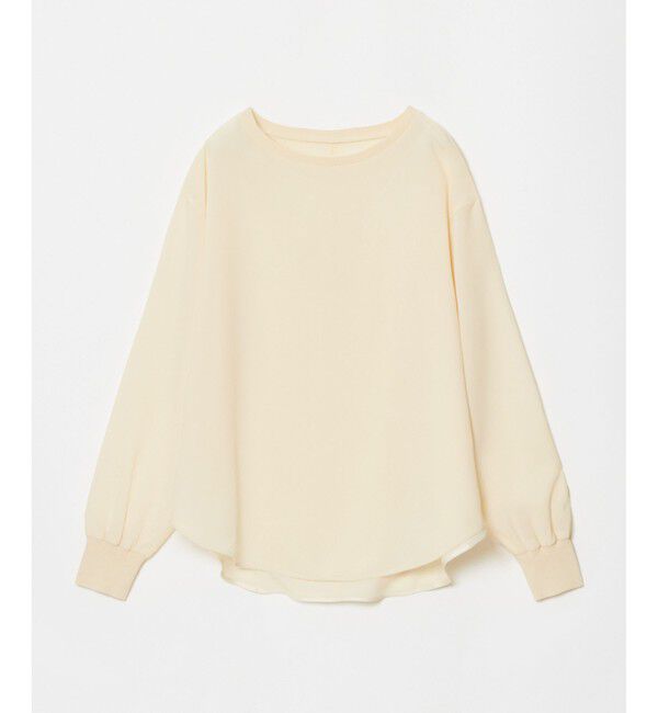 allureville「リブカフスプルオーバーブラウス」|シャツ・ブラウス|