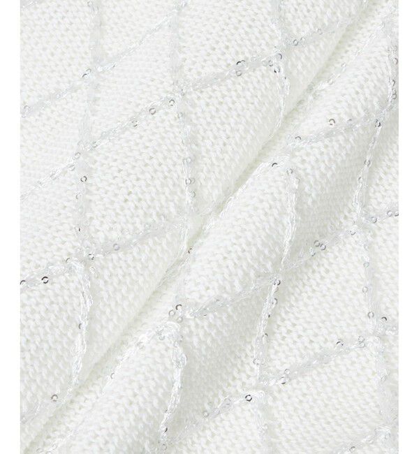 LOULOU WILLOUGHBY「【LOULOU WILLOUGHBY】シークインエンブロイダリープルオーバー」|ニット・セーター|