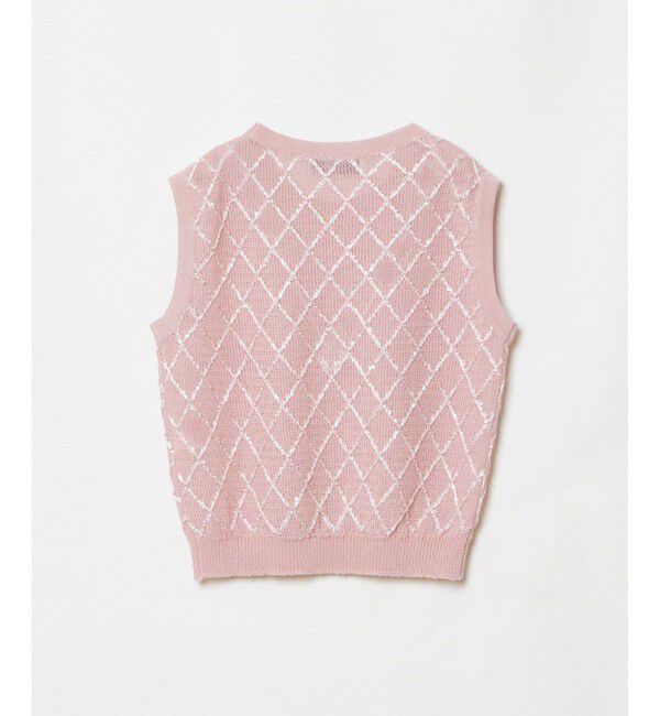 LOULOU WILLOUGHBY「【LOULOU WILLOUGHBY】シークインエンブロイダリープルオーバー」|ニット・セーター|