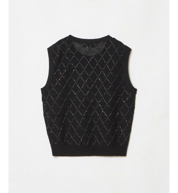 LOULOU WILLOUGHBY「【LOULOU WILLOUGHBY】シークインエンブロイダリープルオーバー」|ニット・セーター|