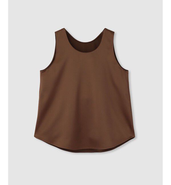 allureville「サテンタンクブラウス」|シャツ・ブラウス|