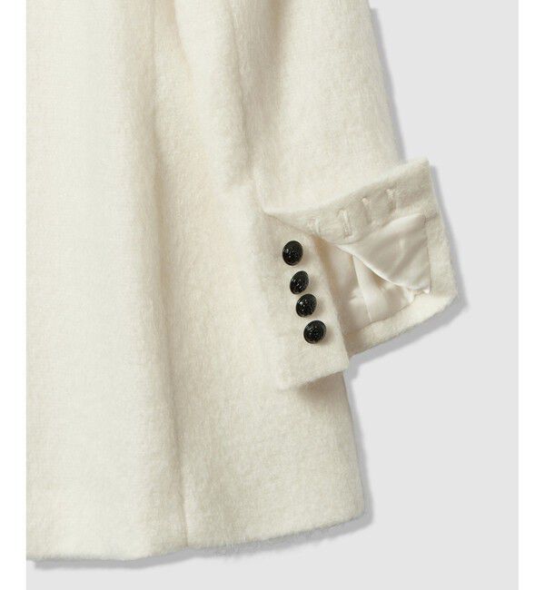 allureville「シャギーハーフコート」|ダッフルコート|