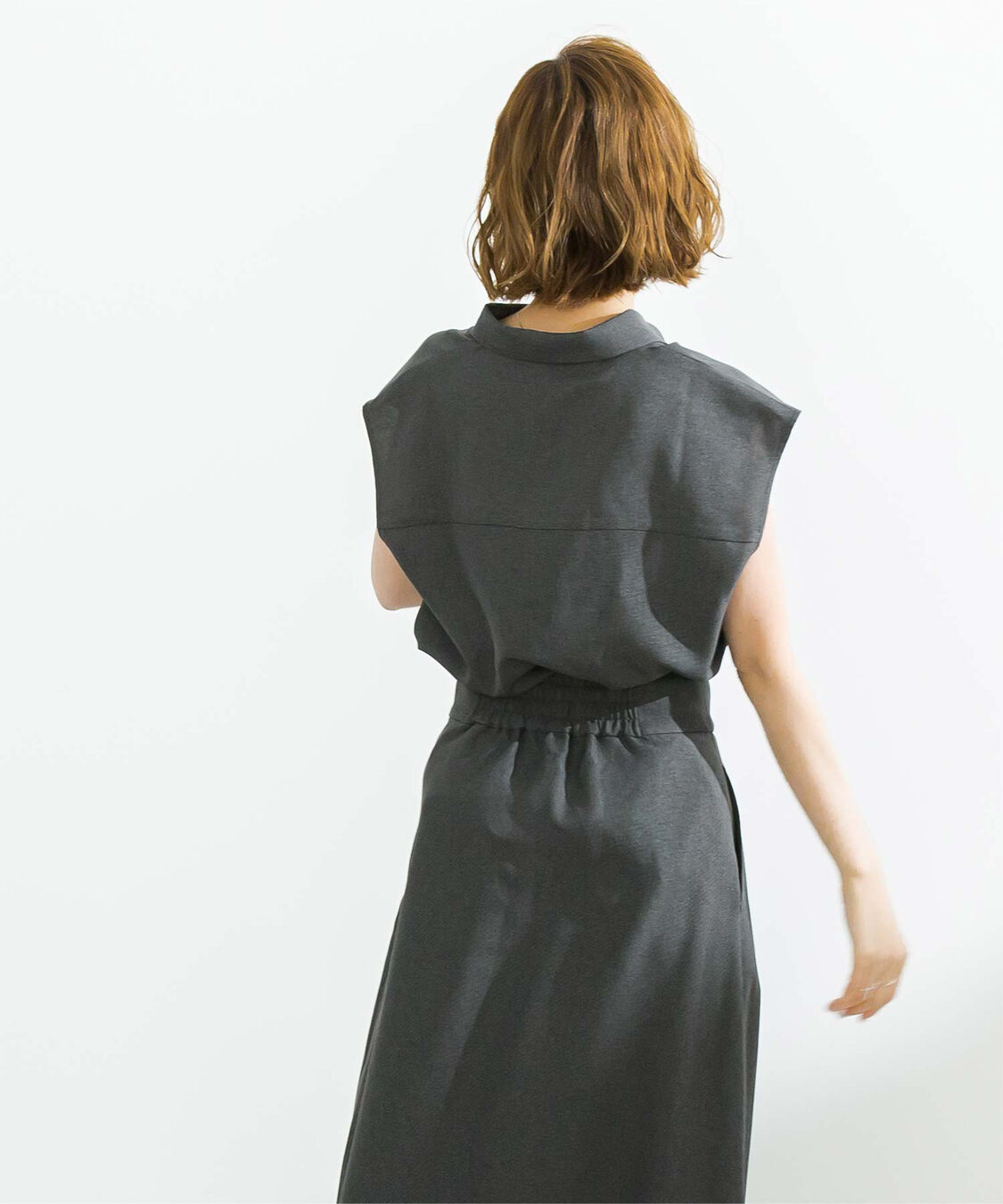 ur's「リネンライクフレンチスリーブスキッパーブラウス」|シャツ・ブラウス|