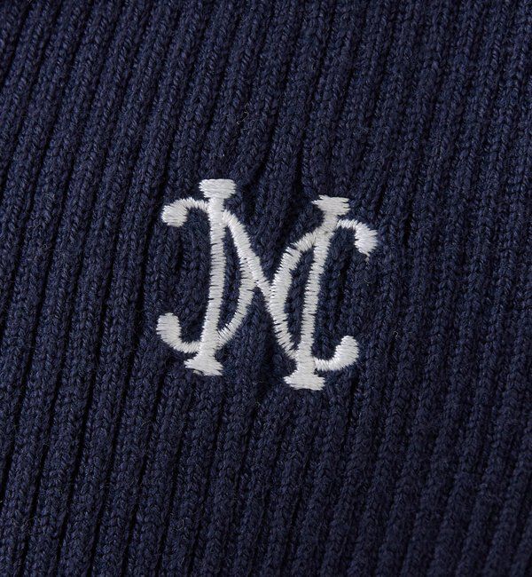  「ロゴ刺繍セーラーニット」|ニット・セーター|