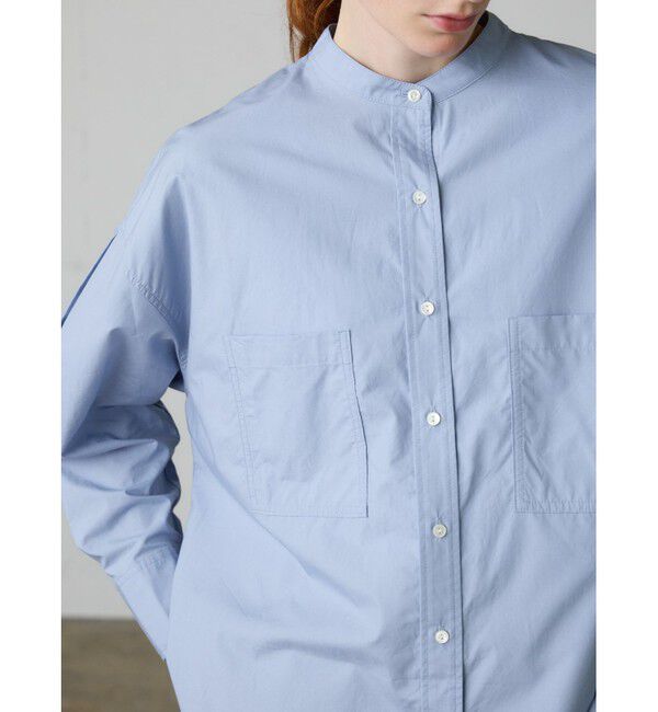 MidiUmi「MidiUmi タックスリーブシャツ」|シャツ・ブラウス|