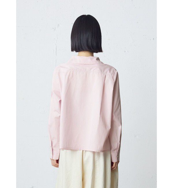 MidiUmi「MidiUmi スカーフライクショートシャツ」|シャツ・ブラウス|