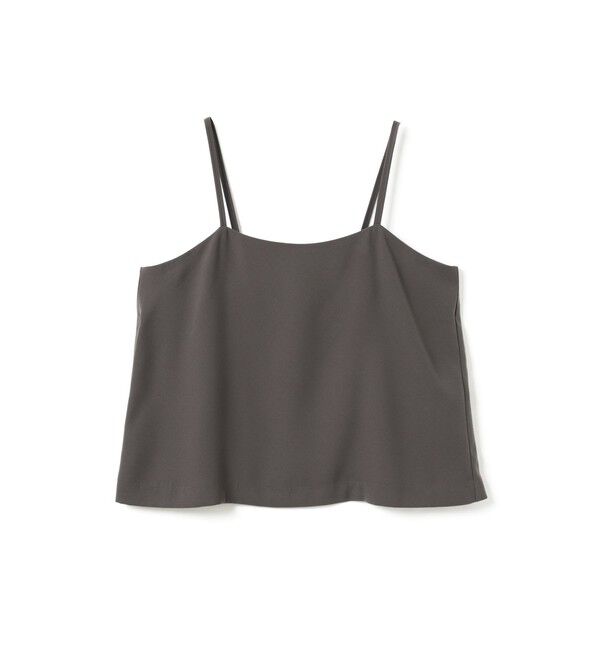 mizuiro ind「mizuiro ind ジョーゼットキャミソール」|ベスト・ジレ|グレー