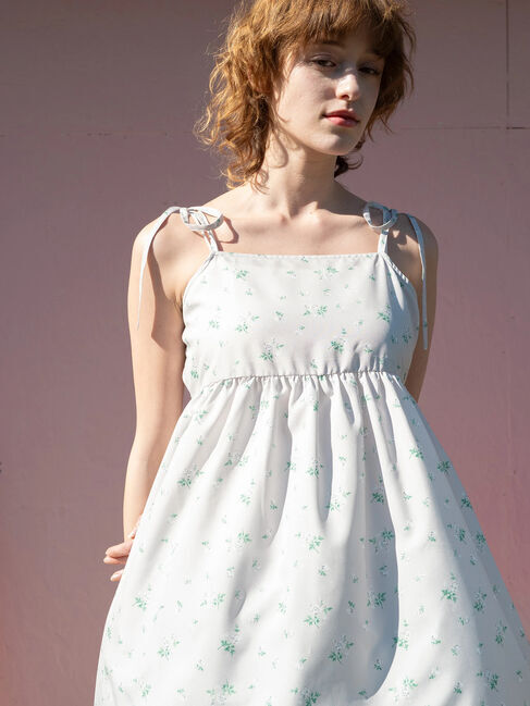 Te chichi TERRASSE「フラワープリントミニキャミワンピース《2025summer catalog item》」|ワンピース|