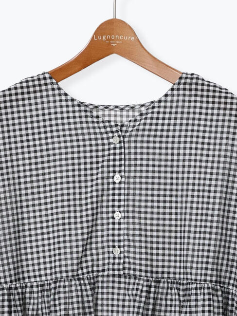 Lugnoncure「無地/柄アソート前後2WAYフリルブラウス」|シャツ・ブラウス|