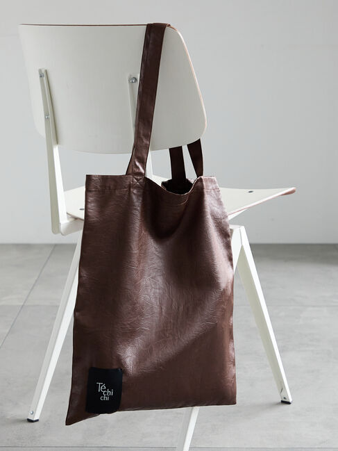 Te chichi「ファブリックTOTE(チンツ合皮ライク)」|その他|