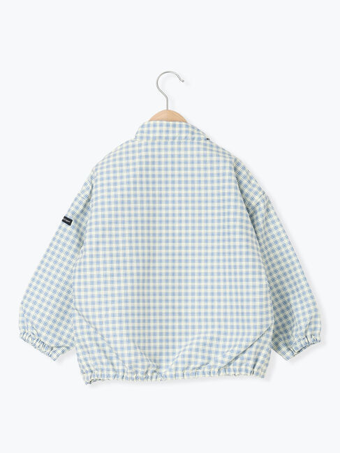 Samansa Mos2 Lagom「【撥水】チェック柄ウィンドブレーカー」|ブルゾン・スタジャン|