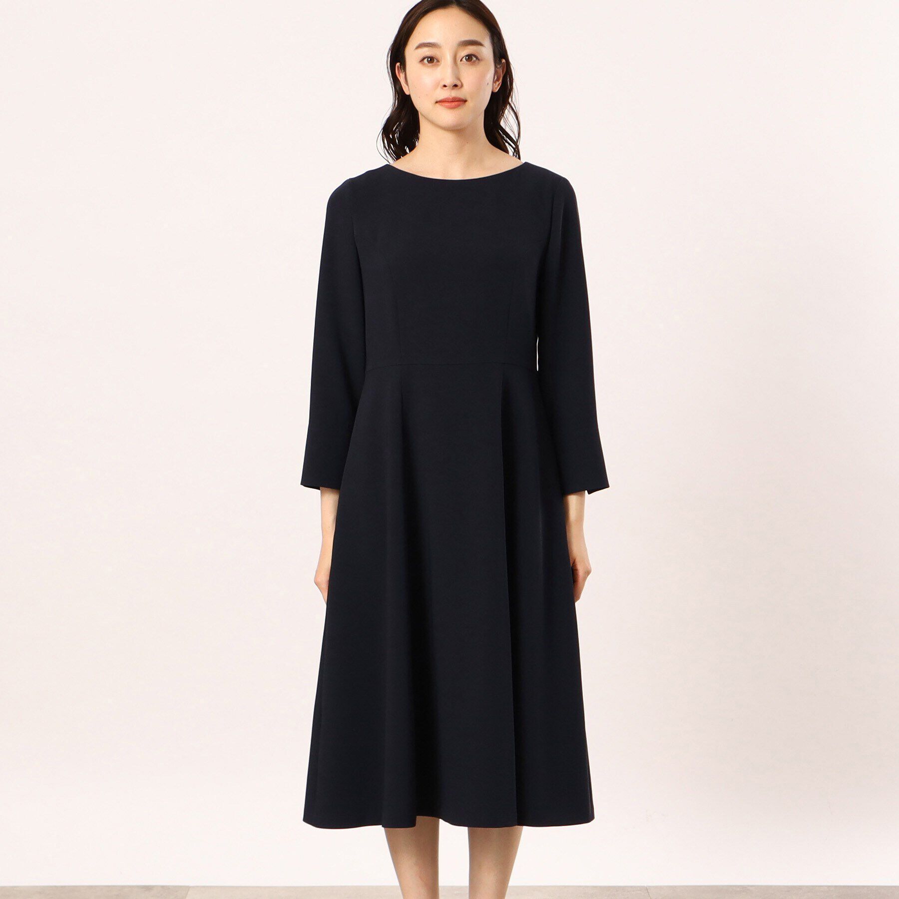UNTITLED「トリアセエアクロスワンピース」|ワンピース|