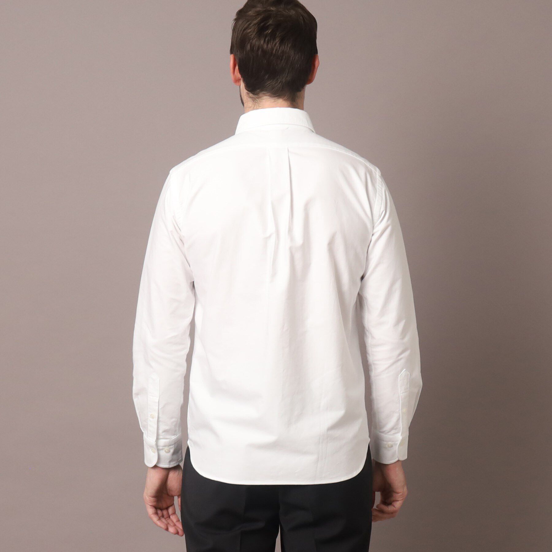 DRESSTERIOR「オックスフォード ラウンドカラーシャツ」|シャツ・ブラウス|