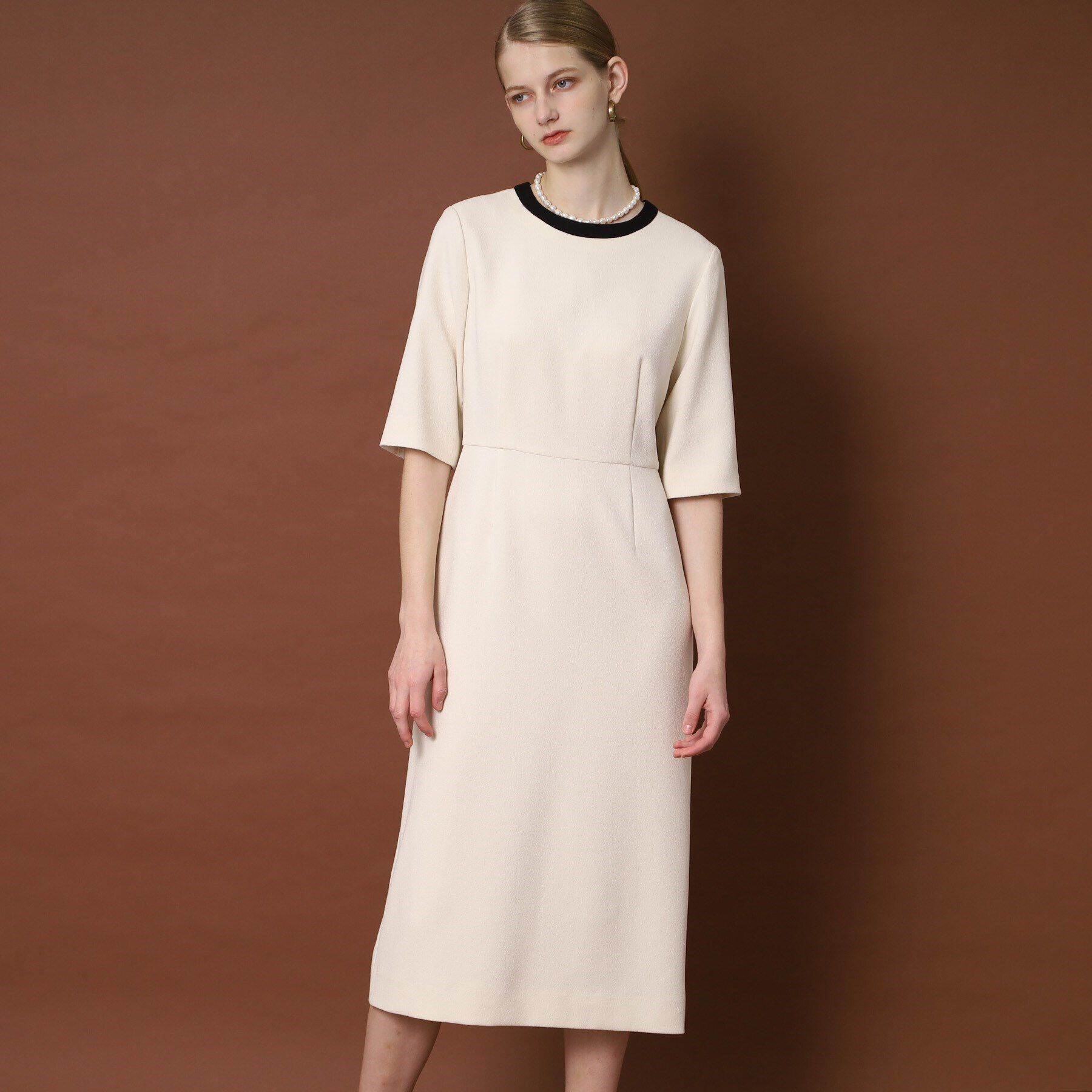 DRESSTERIOR「【セットアップ可】バイカラーワンピース」|ワンピース|