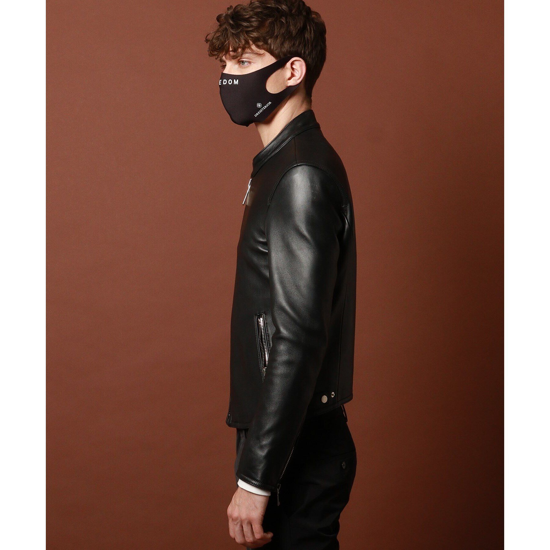 DRESSTERIOR「【干場義雅&times;DRESSTERIOR】レザーライダースジャケット」|ライダースジャケット|