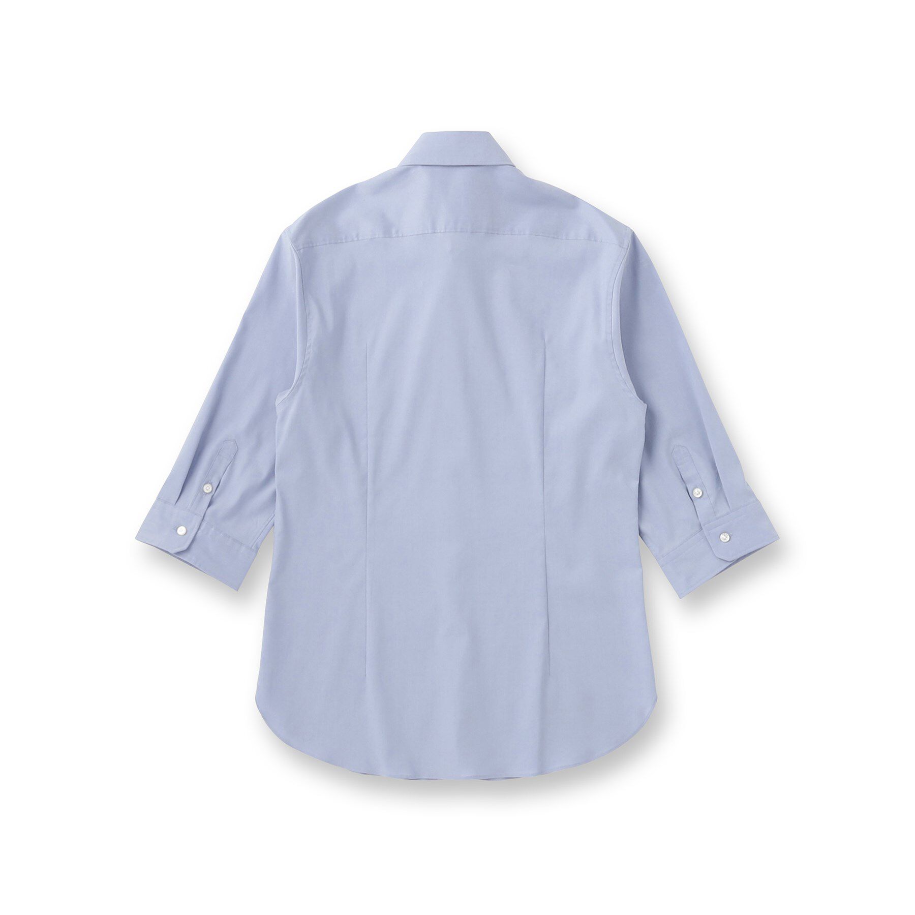 DRESSTERIOR「リネン混スリークオーターシャツ」|シャツ・ブラウス|