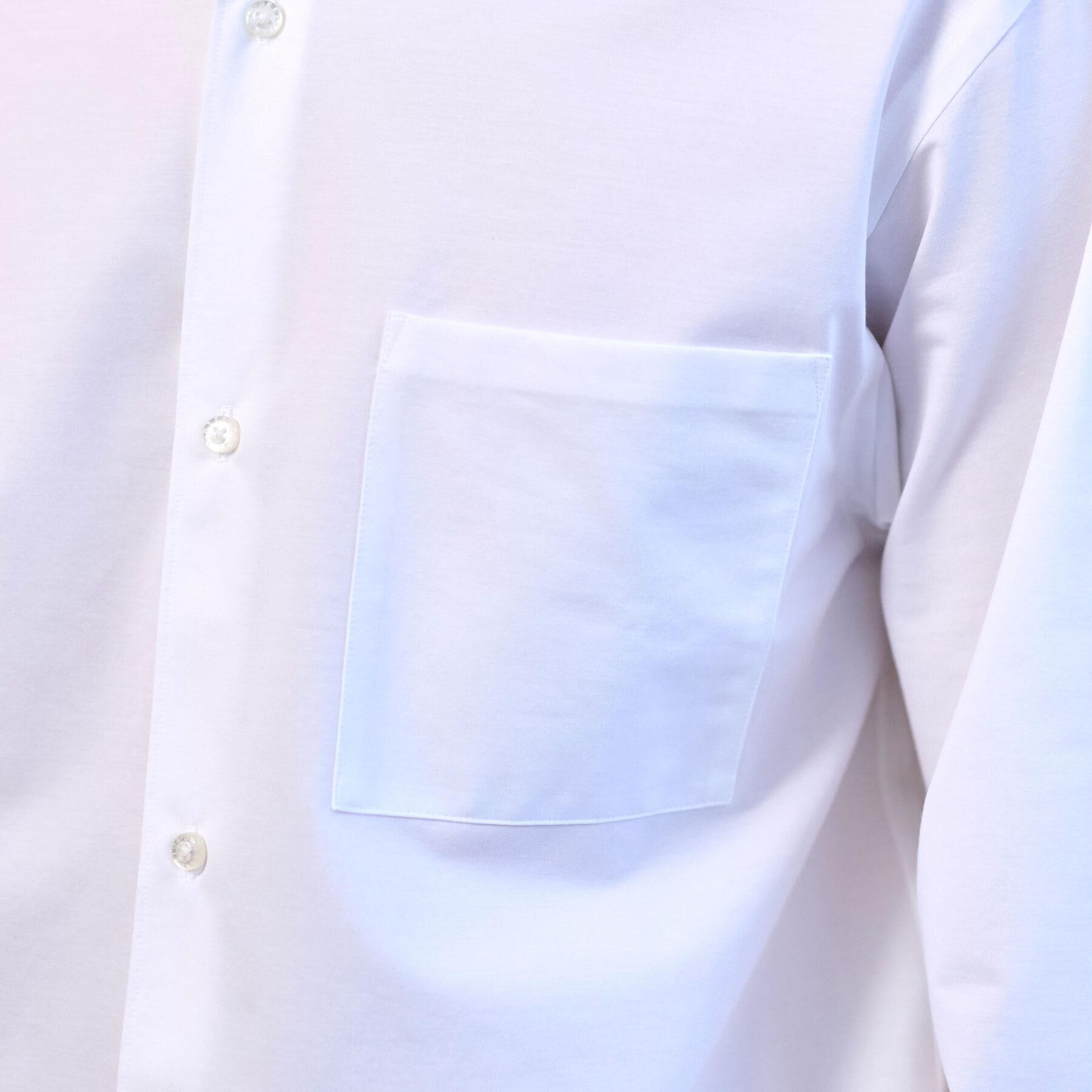 DRESSTERIOR「46Gジャージー リラックスシャツ」|シャツ・ブラウス|