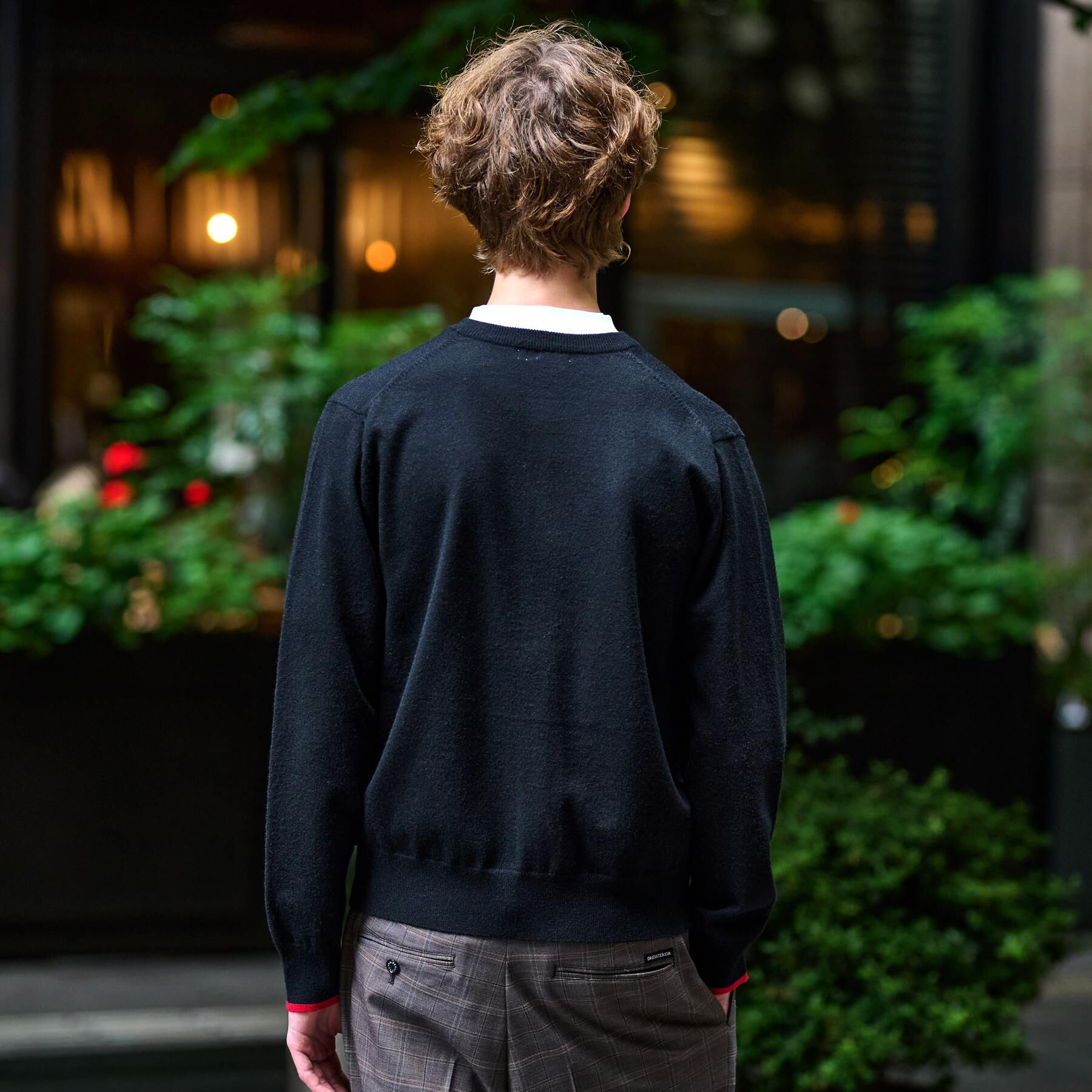 DRESSTERIOR「【Monomax11月号掲載】タイガーエンブロイダリー ラウンドネックカーディガン」|カーディガン|