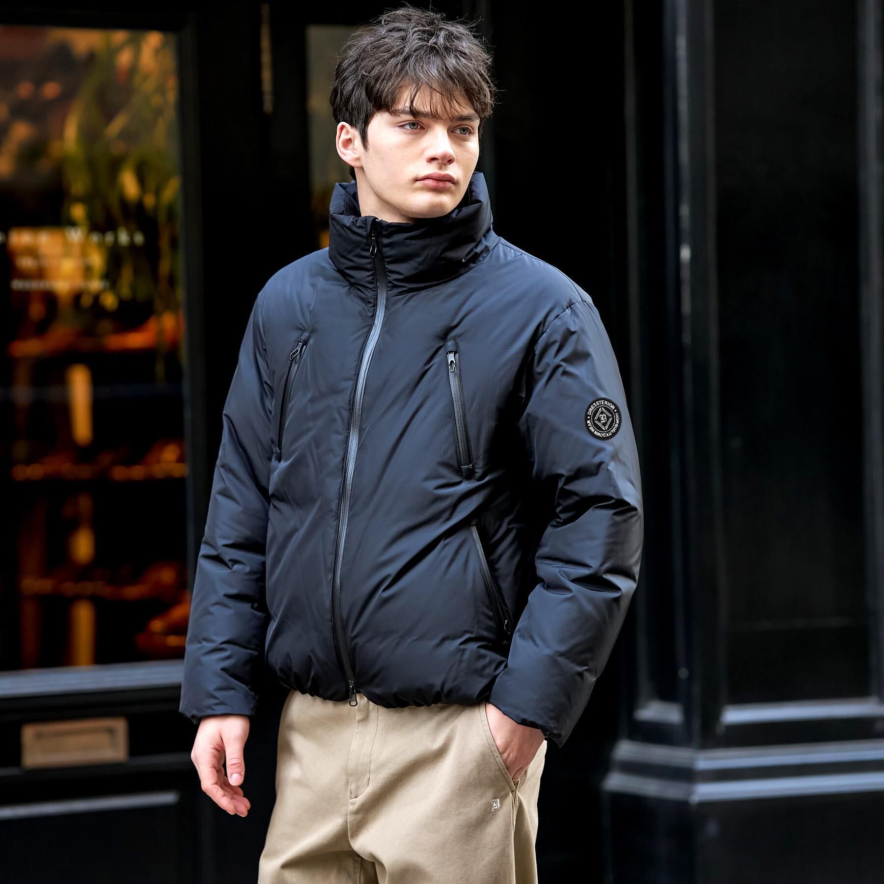 DRESSTERIOR「【700フィルパワー/高品質ダウン】ファンクショナル ハイネックダウン」|ダウン|