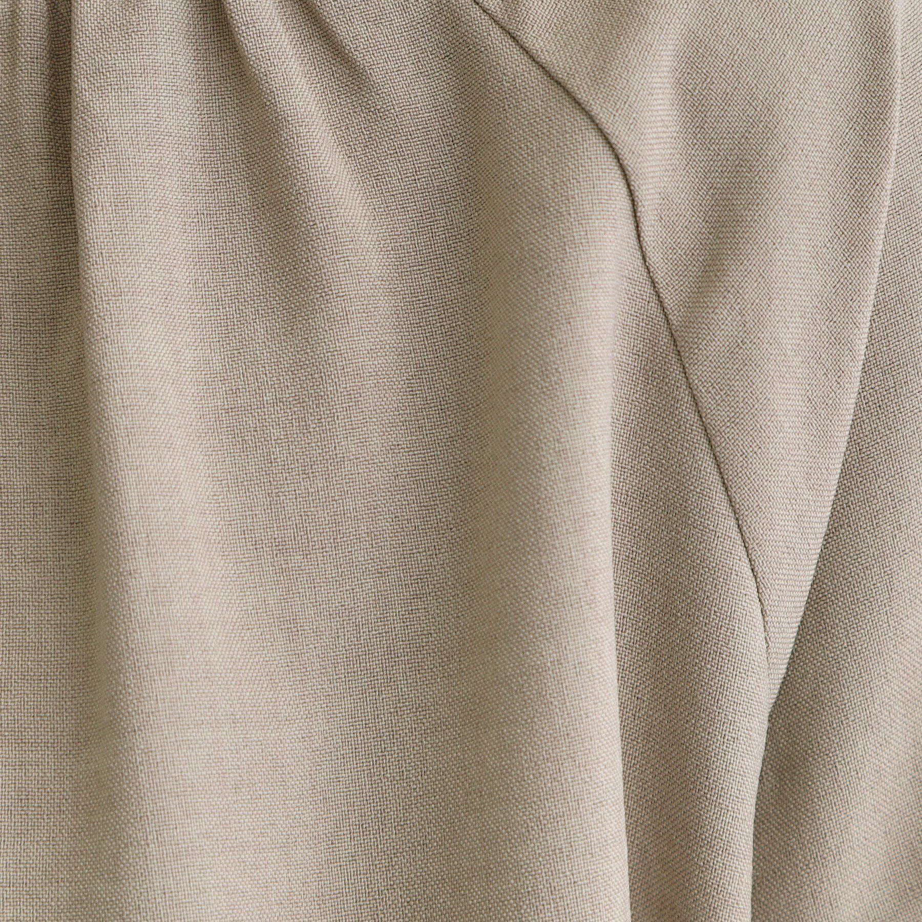 grove「軽やかに羽織る　リネンライクノーカラーブルゾン」|ブルゾン・スタジャン|