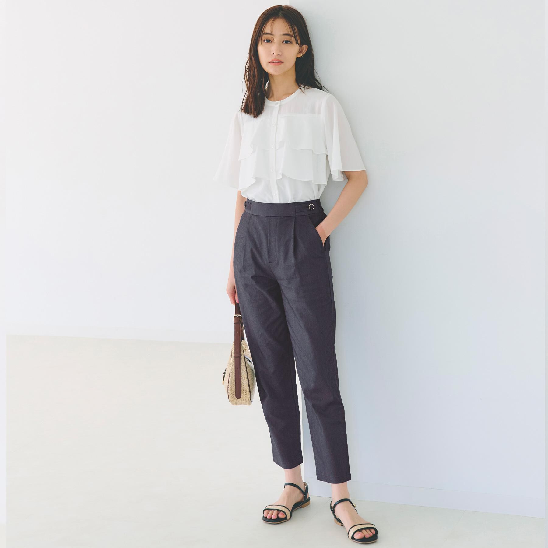 grove「【冷感】サマーハイパーストレッチテーパードパンツ」|その他|