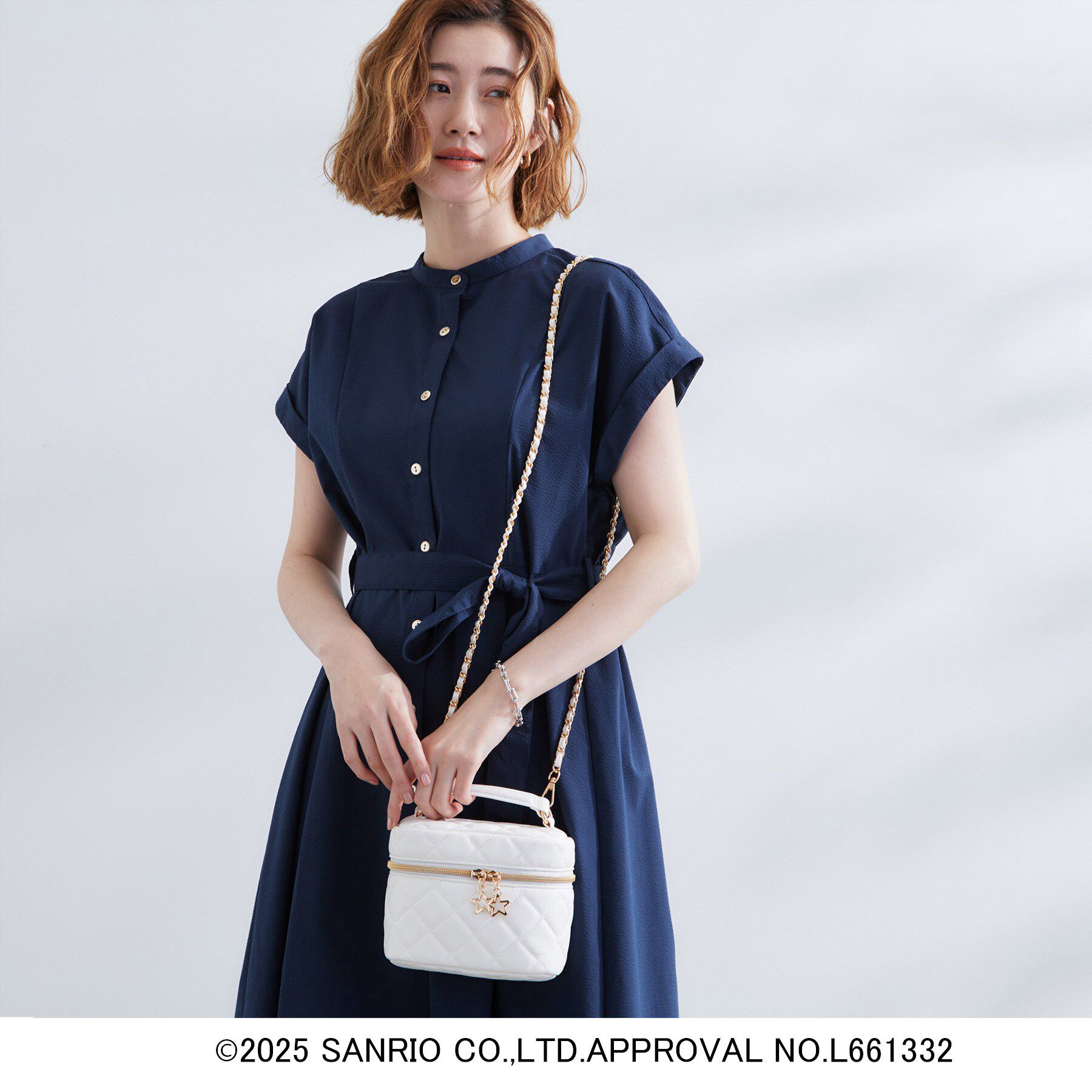 grove「【Kiki＆Lalaコラボ】キルティングバニティショルダー」|ショルダー・メッセンジャー|