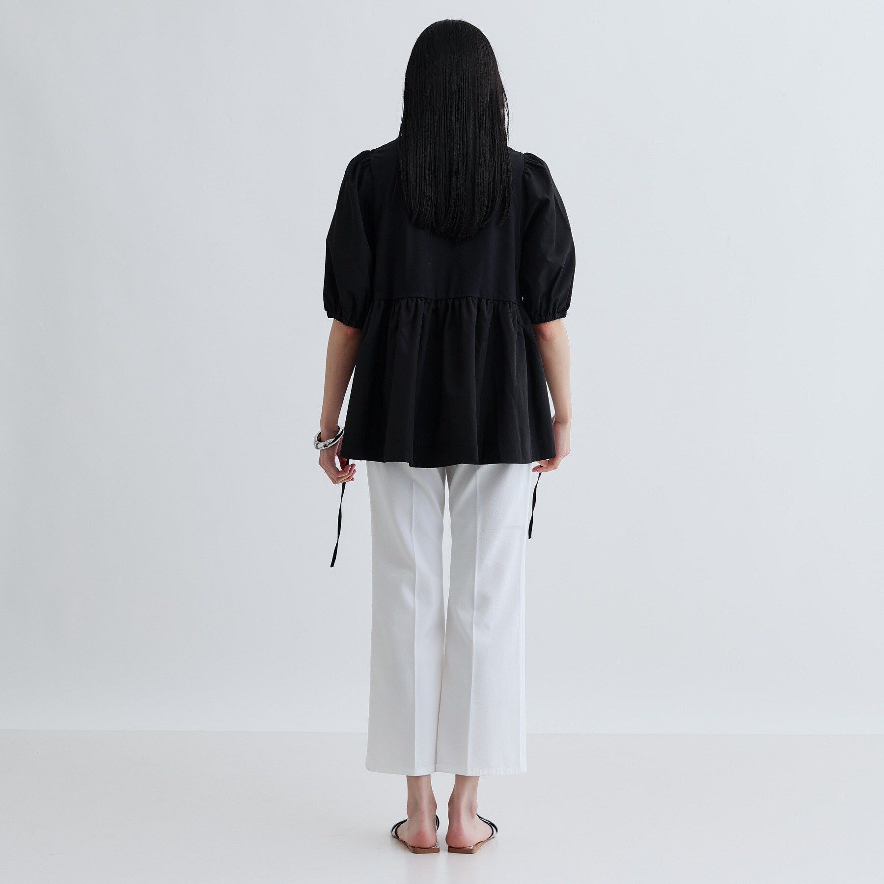 GALLEST「ハートネックペプラムカットソー」|Tシャツ・カットソー|