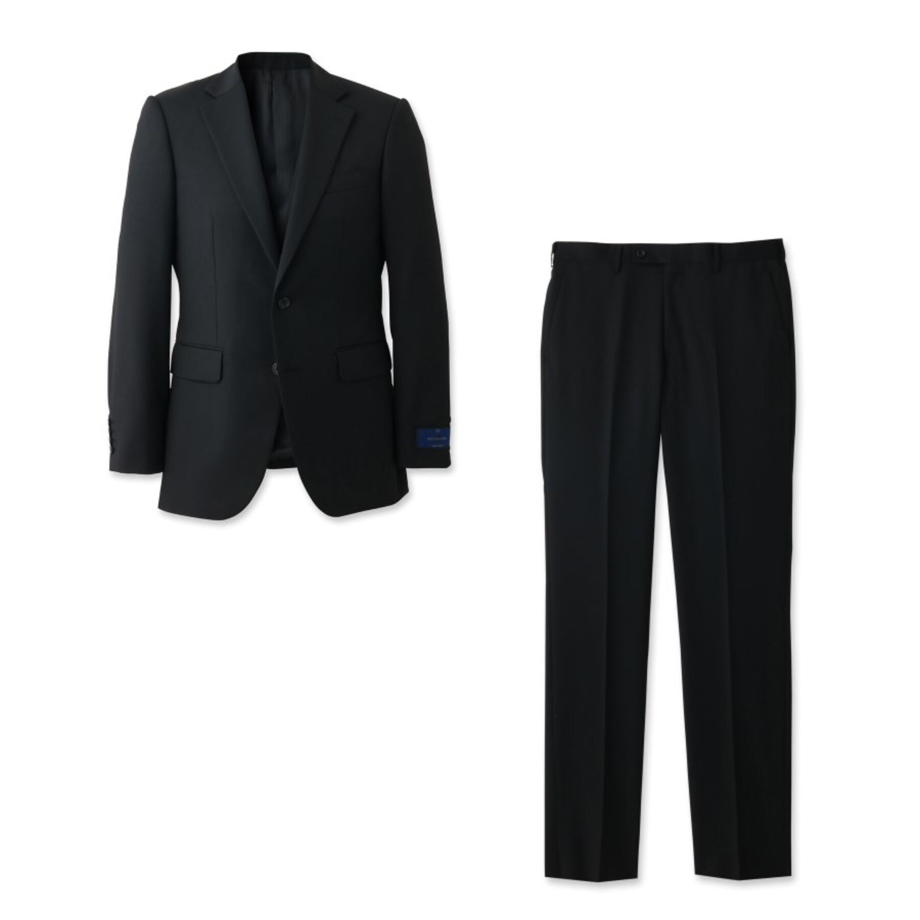 TAKEO KIKUCHI「【冠婚葬祭】無地 サージスーツ/3ピース対応可」|スーツ|