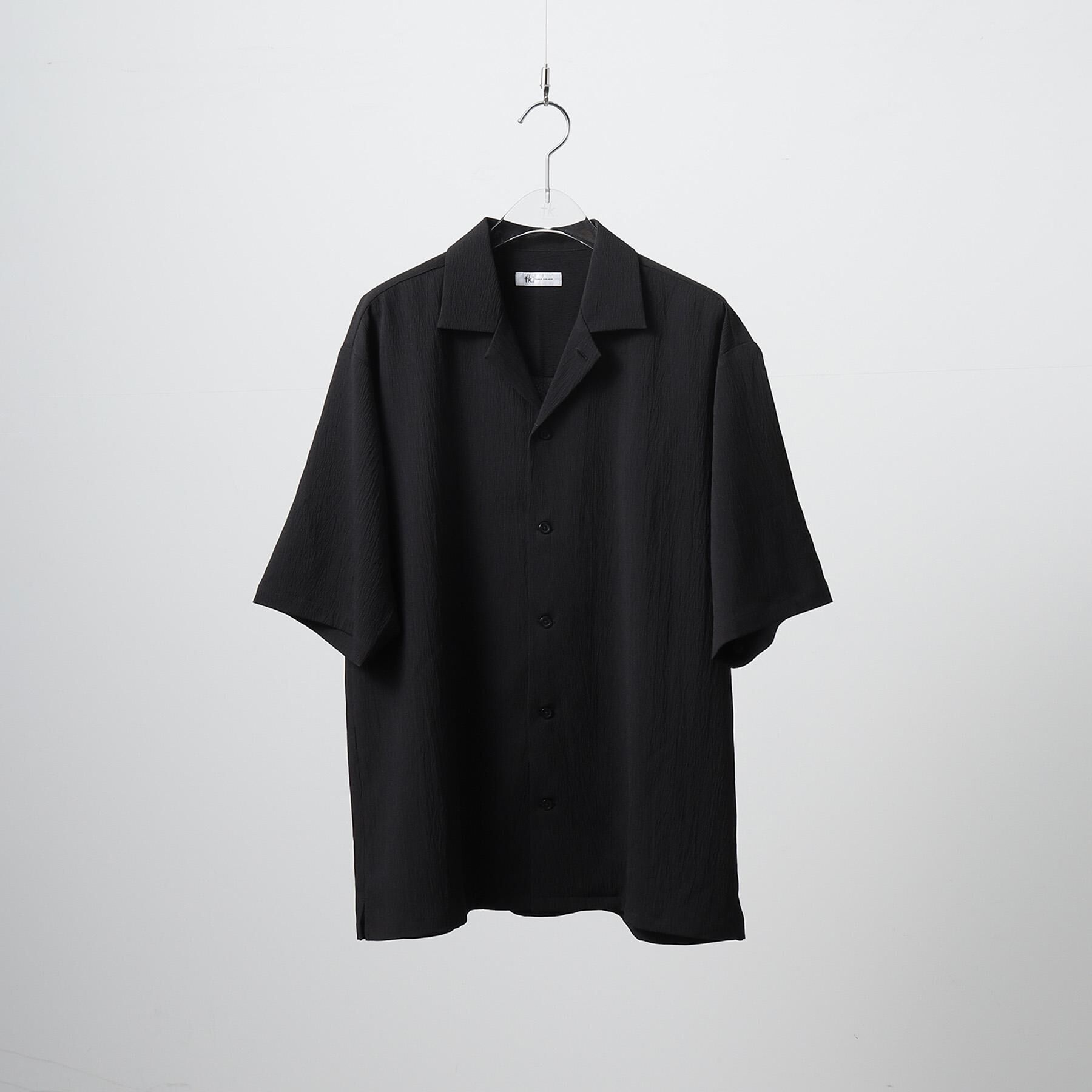 tk.TAKEO KIKUCHI「楊柳オープンカラーシャツ」|シャツ・ブラウス|