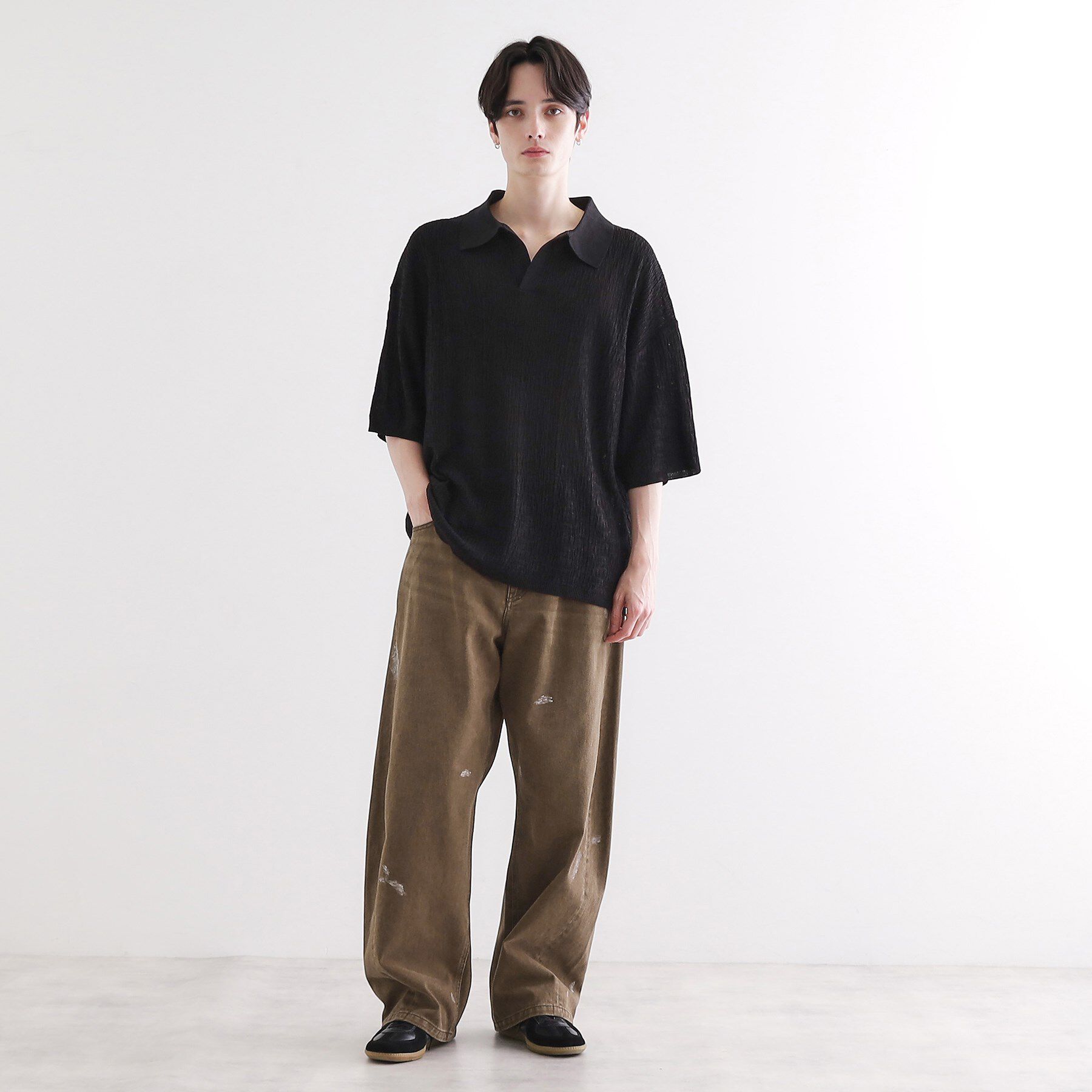 tk.TAKEO KIKUCHI「バレルシルエットパンツ（デニム＆カラーパンツ）」|その他|