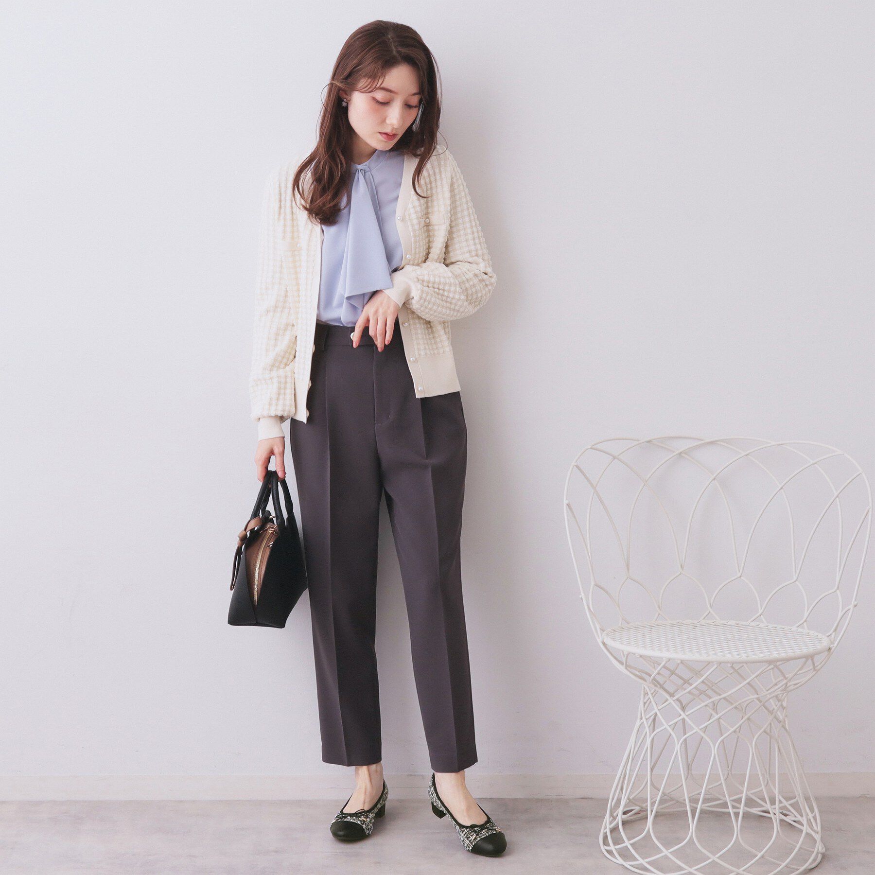 index「ラウンドトゥヒールバレエシューズ」|パンプス|