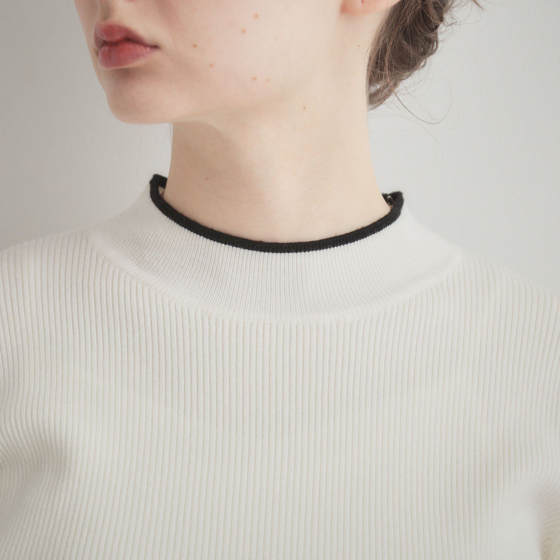 Couture broach「【洗える・着映え】袖リボン リブニット」|ニット・セーター|