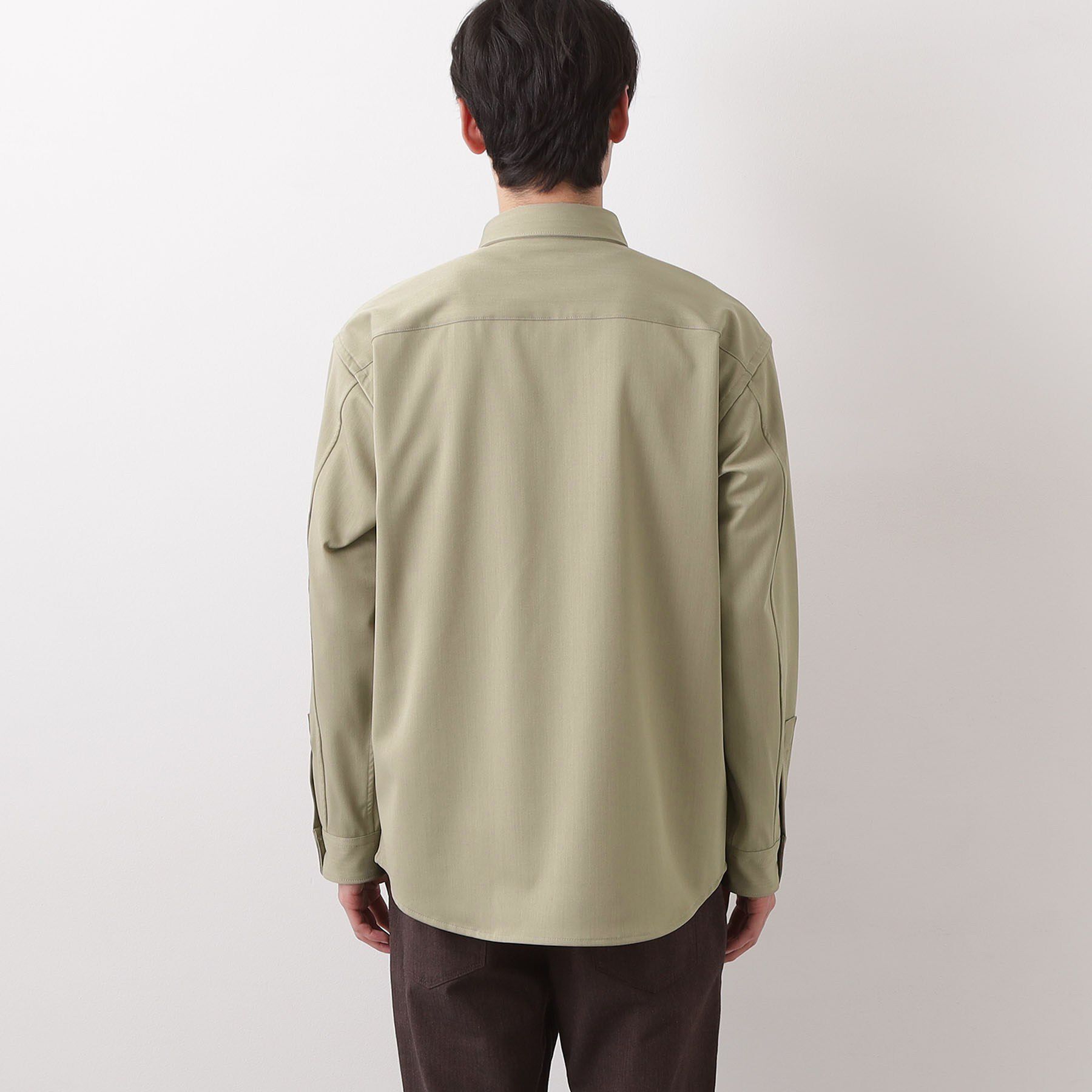 THE SHOP TK「FLEX LINE  カバーオール　ストレッチ/防シワ/マシンウォッシャブル/セットアップ可」|シャツ・ブラウス|