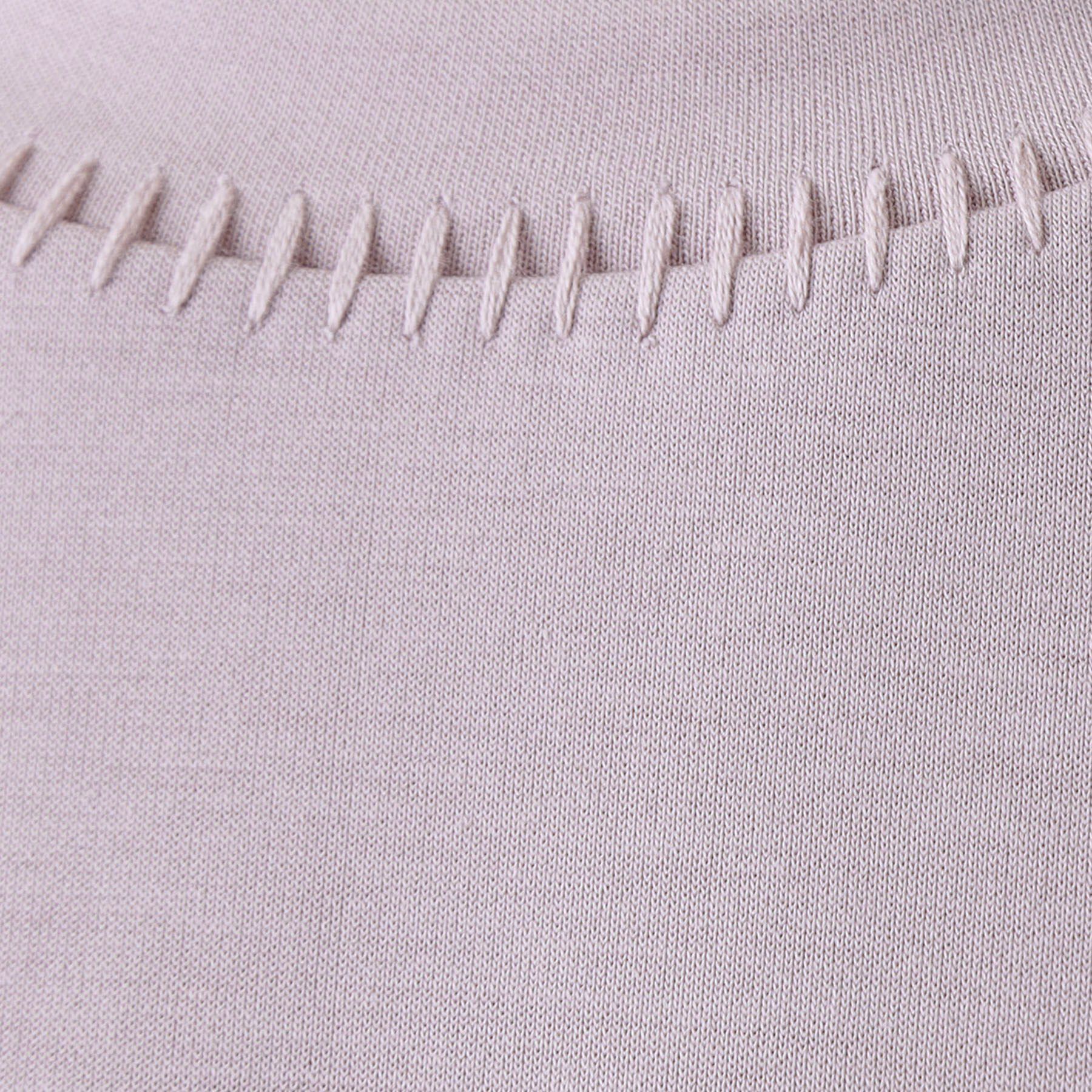 THE SHOP TK「【首元にさりげないアクセント】ステッチダンボールプルオーバー」|Tシャツ・カットソー|