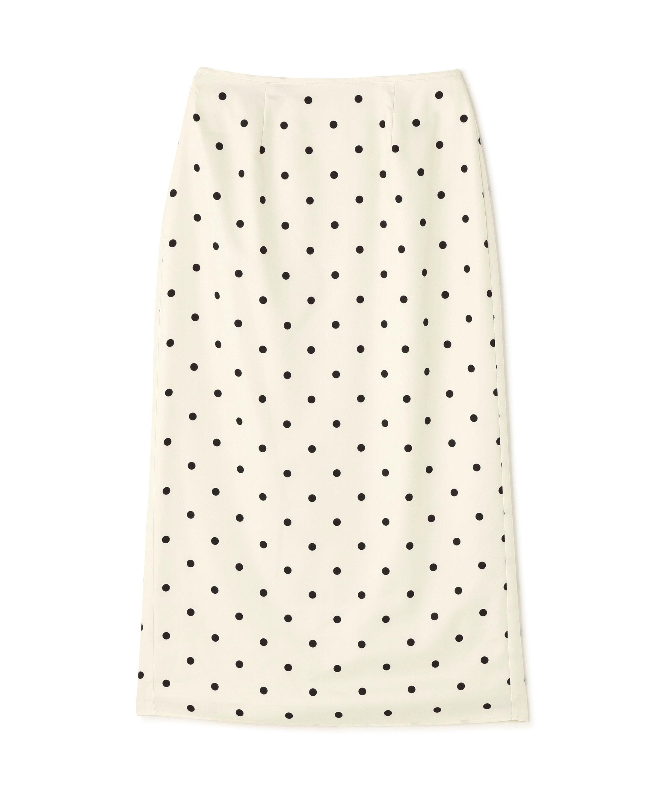  「ドットサテンタイトスカート」|スカート|