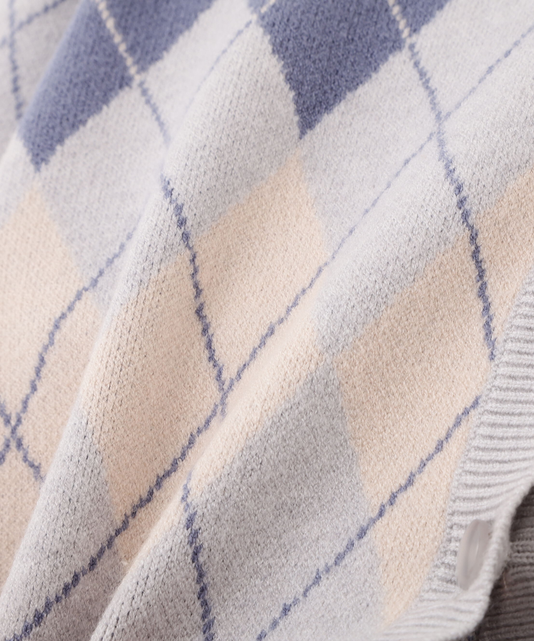  「＜ＢＥＡＲシリーズ＞アーガイルカーディガン」|ニット・セーター|