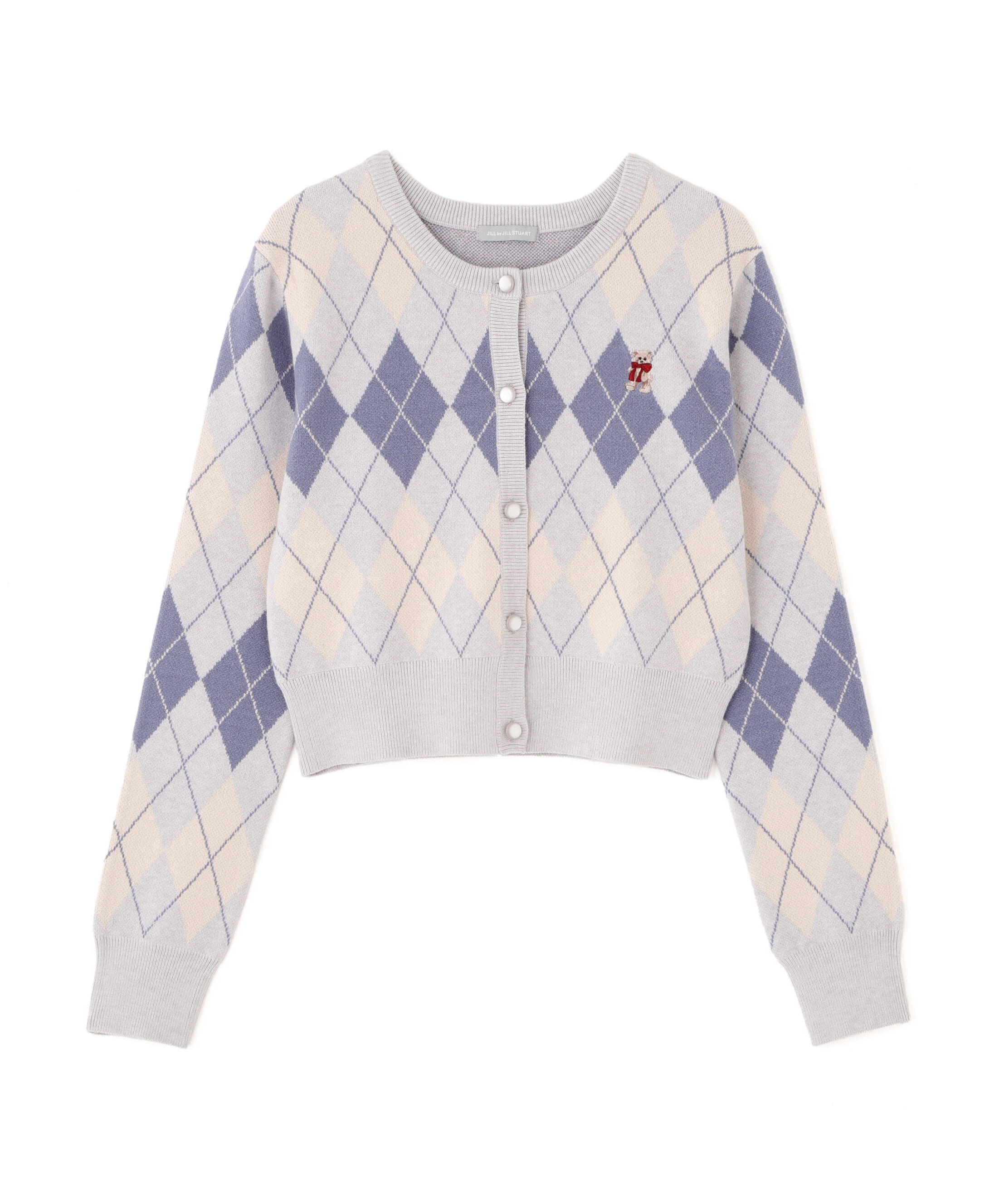  「＜ＢＥＡＲシリーズ＞アーガイルカーディガン」|ニット・セーター|