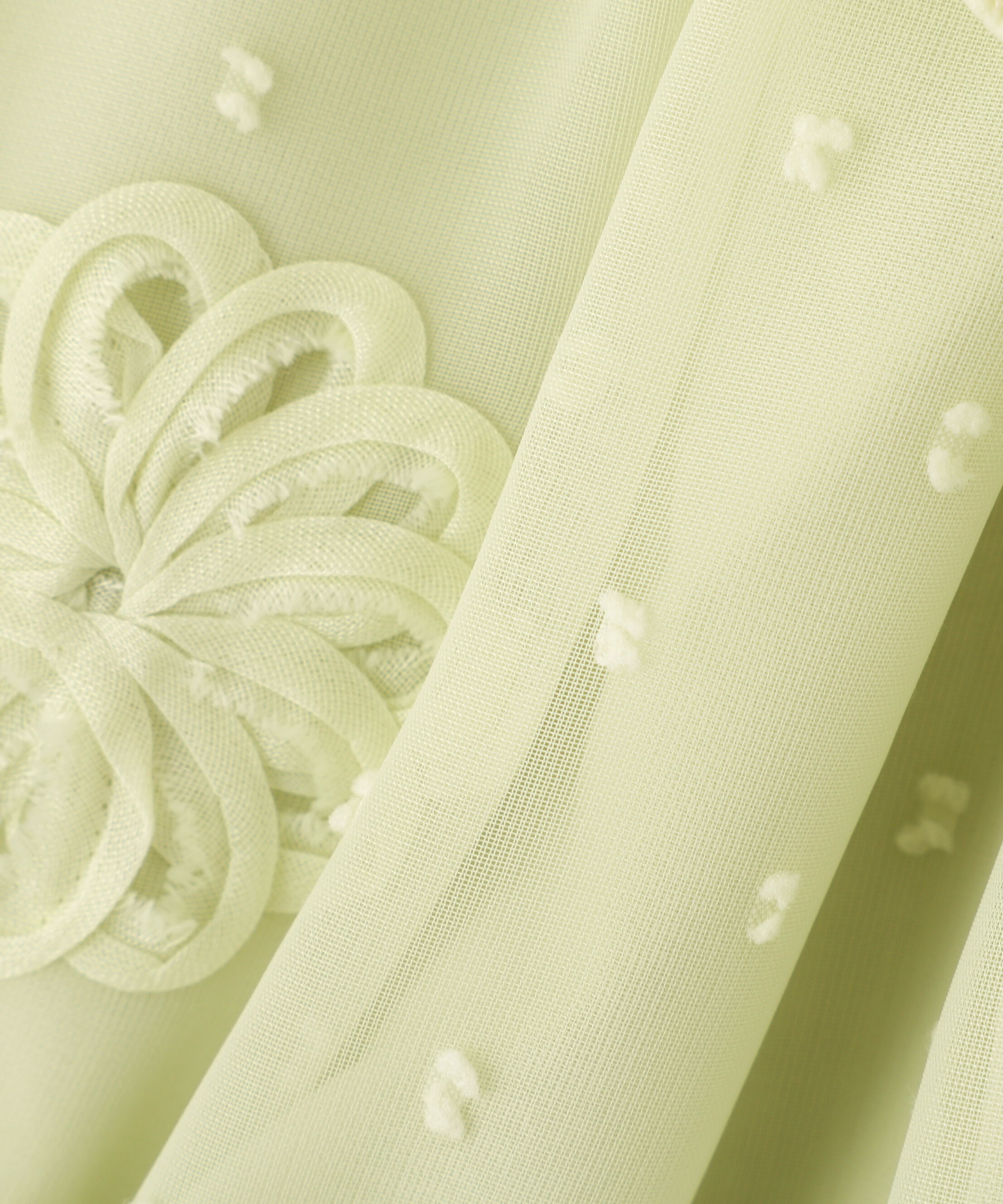  「2way立体レースブラウス」|シャツ・ブラウス|