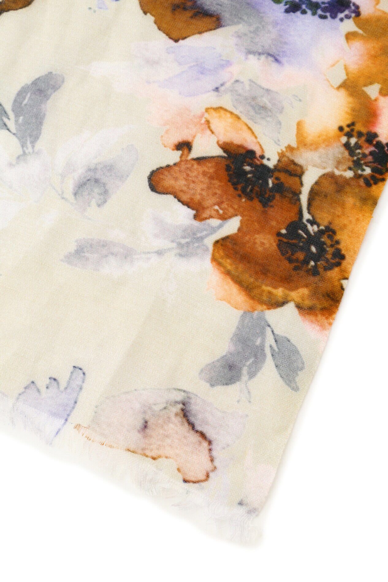  「フラワープリントストール」|バンダナ・スカーフ|