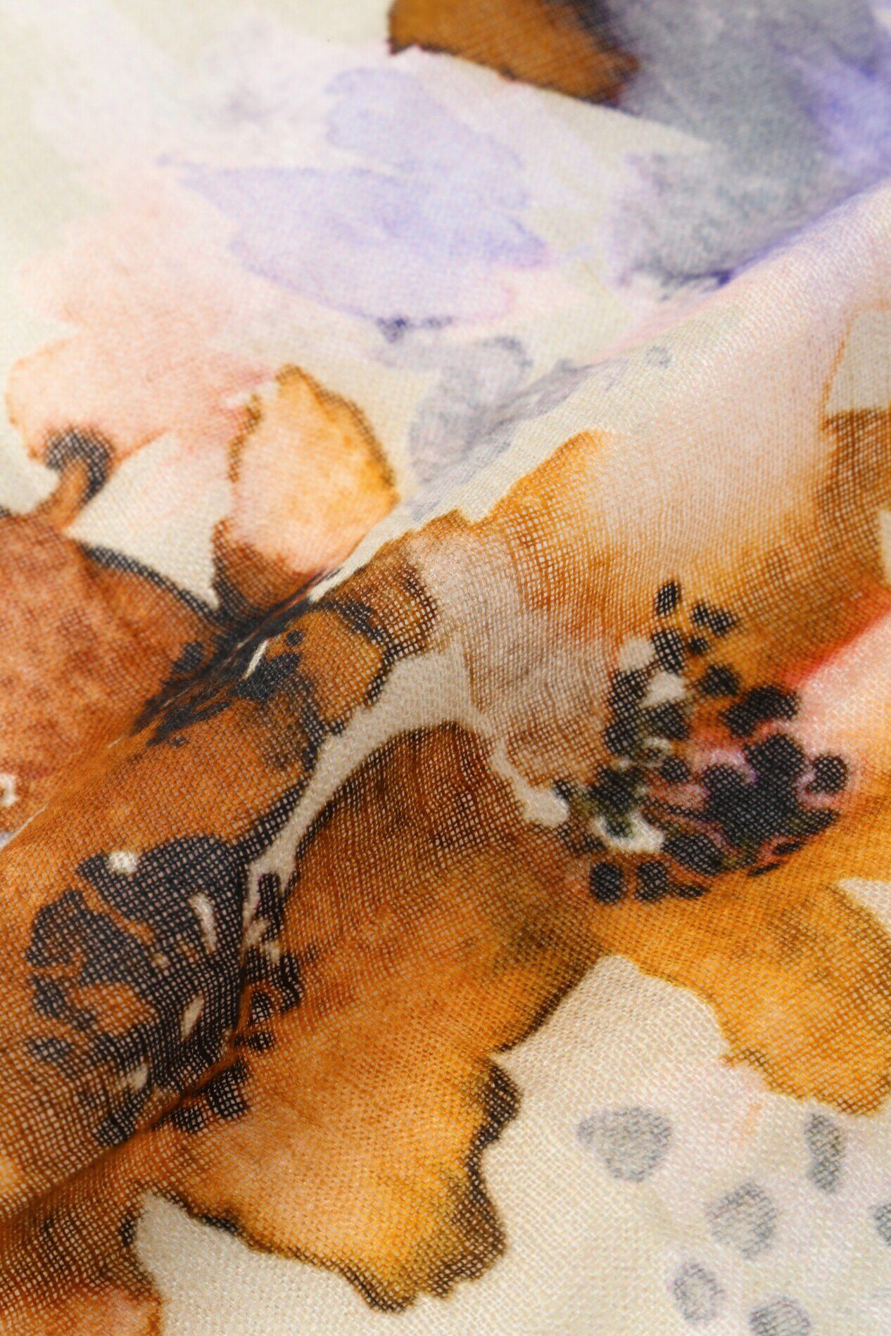  「フラワープリントストール」|バンダナ・スカーフ|