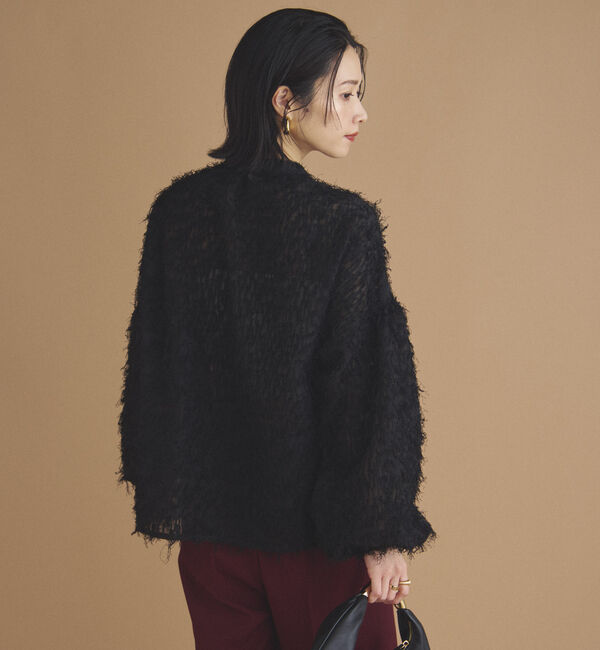 Doux archives「カットジャガードブラウス」|シャツ・ブラウス|