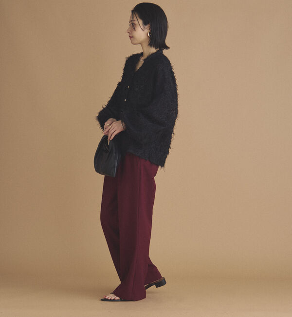 Doux archives「カットジャガードブラウス」|シャツ・ブラウス|