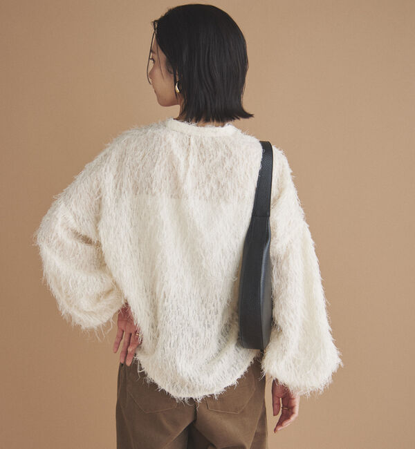 Doux archives「カットジャガードブラウス」|シャツ・ブラウス|