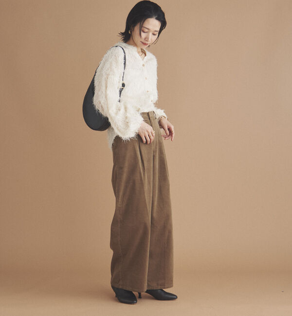 Doux archives「カットジャガードブラウス」|シャツ・ブラウス|